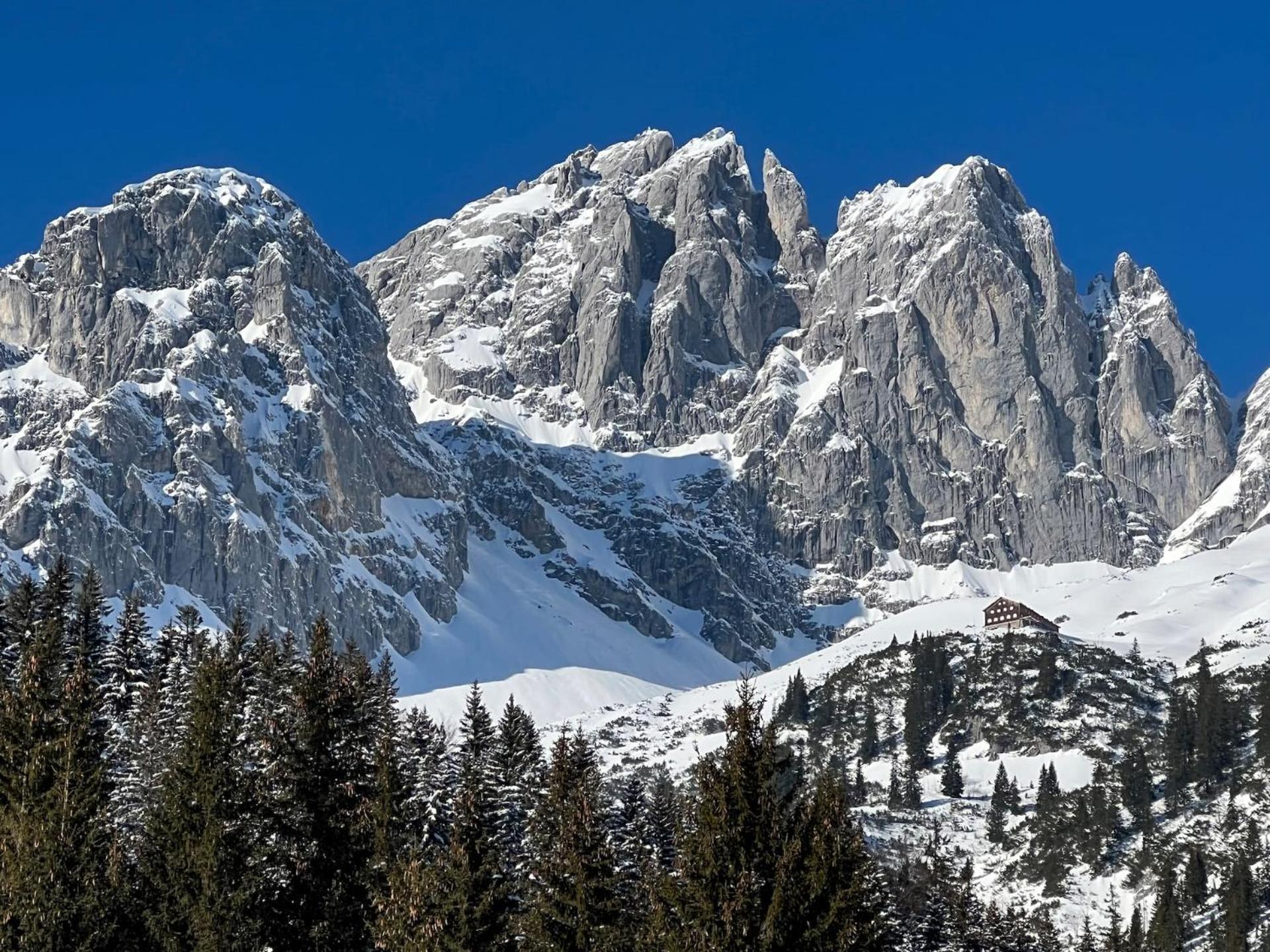 Geniessen Sie Bergblick & Sauna Im Modernen Chalet Going am Wilden Kaiser Exteriör bild